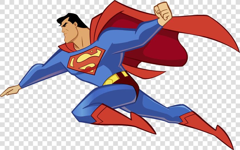 Download For Free Superman In Png   Superman Cartoon  Transparent PngTransparent PNG