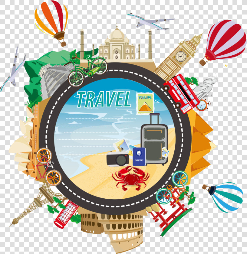 Clipart Tourism Border  HD Png DownloadTransparent PNG