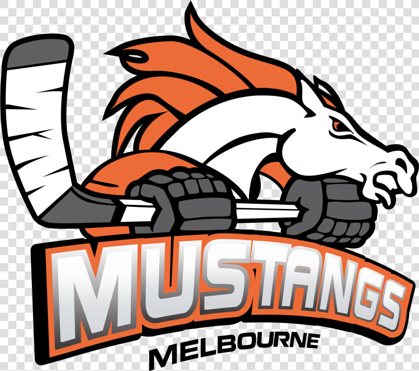 Melbourne Mustangs Mustangs Players Hockey   Transparent   Melbourne Mustangs Ice Hockey  HD Png DownloadTransparent PNG