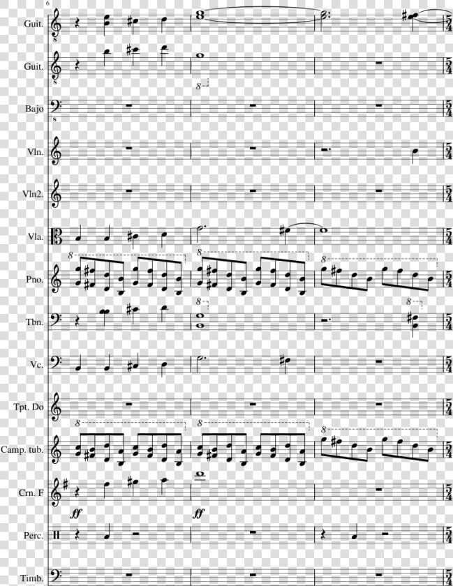 Batman 1989 Opening Theme Sheet Music Composed By Danny   War Hypnotic Brass Ensemble Sheet Music Trumpet  HD Png DownloadTransparent PNG