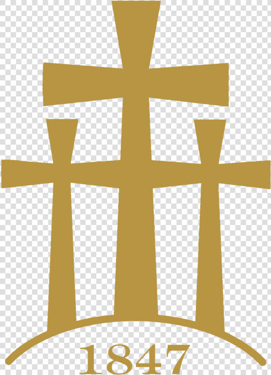 Thousand Sunny Png  calvary Church Logo Gold Even Wider   Cross  Transparent PngTransparent PNG