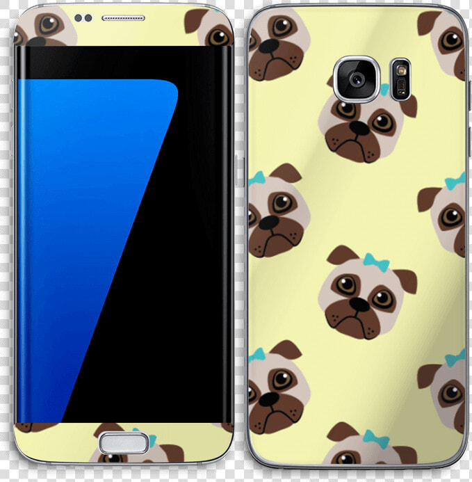 Unhappy Pugs Skin Galaxy S7 Edge   Iphone  HD Png DownloadTransparent PNG