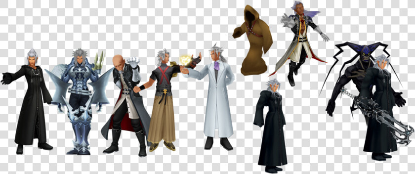 All Versions Of Xehanort   Png Download   Kingdom Hearts Riku Evolution  Transparent PngTransparent PNG