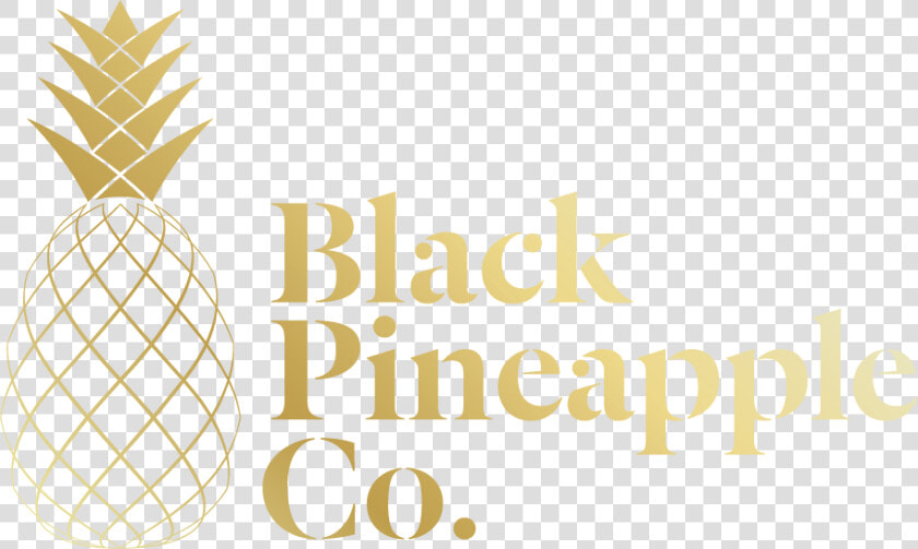 Black Pineapple Co   Pineapple Png Black Gold  Transparent PngTransparent PNG