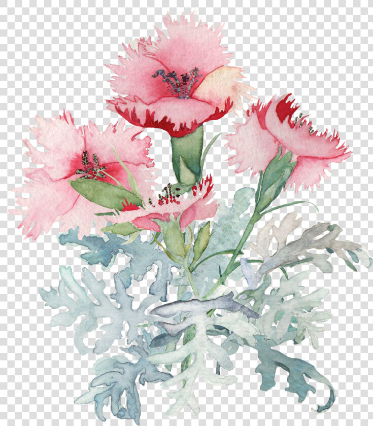 Deep Cove Flowers   Flower Watercolor Png  Transparent PngTransparent PNG