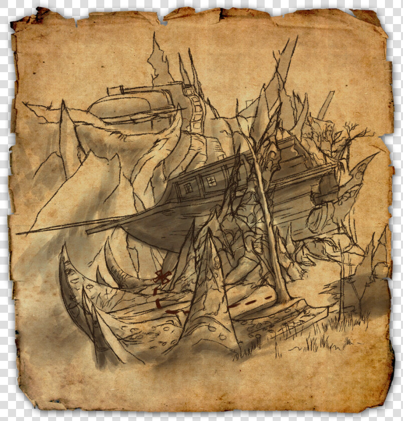 Treasure Map Png   Clockwork City Eso Treasure Map  Transparent PngTransparent PNG