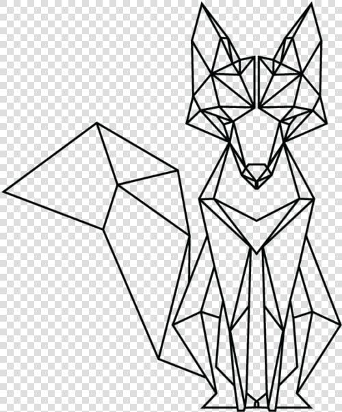 Drawn Mermaid Geometric   Animal Straight Line Art  HD Png DownloadTransparent PNG