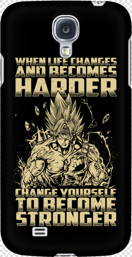 Super Saiyan Bardock Become Stronger Android Phone   Rick And Morty Android Case  HD Png DownloadTransparent PNG