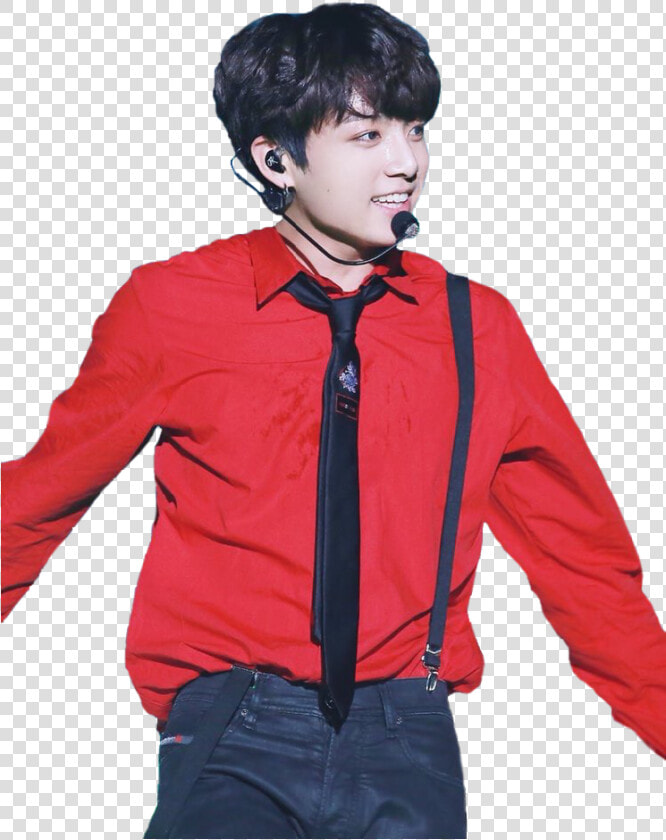 Edit Bts Kpop Sticker Jpg Library Download   Jungkook Suspenders  HD Png DownloadTransparent PNG