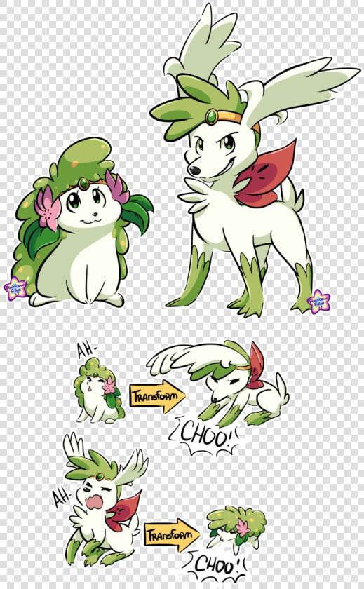 Shaymin Transformation  HD Png DownloadTransparent PNG