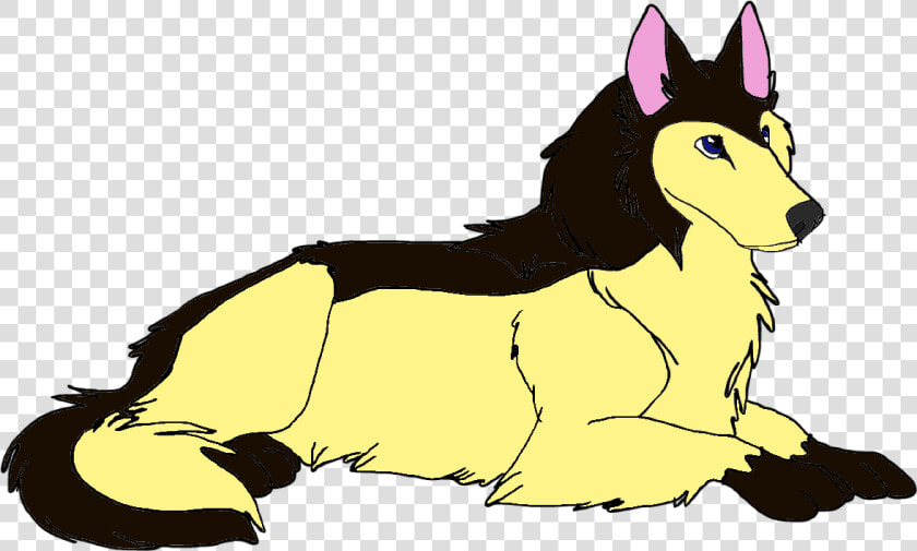 Airi Laying Down   Kunming Wolfdog  HD Png DownloadTransparent PNG