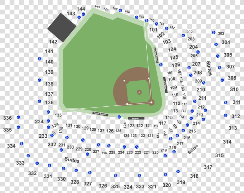 San Francisco Giants Vs Chicago Cubs Tickets Att Park   Oracle Park Concert Seating Chart  HD Png DownloadTransparent PNG