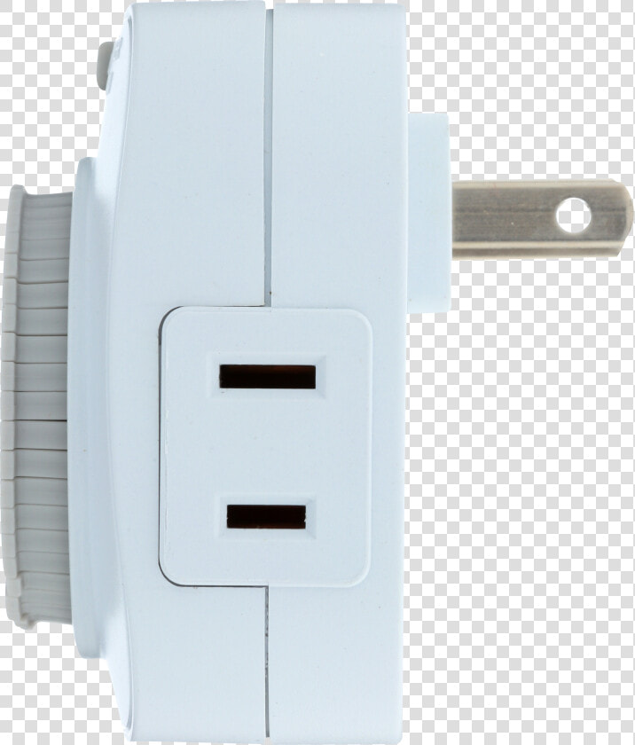 Indoor Mechanical Daily Timer 1 outlet Polarized I   Electronics  HD Png DownloadTransparent PNG