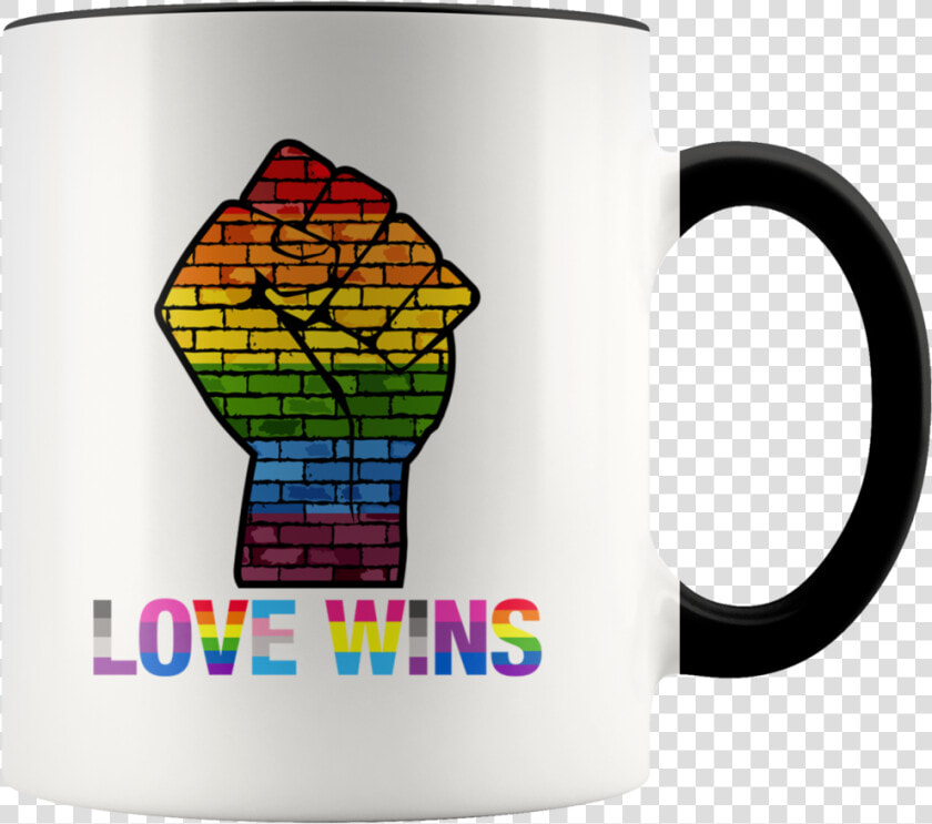 Lgbt Pride Love Wins Raised Fist Mugs   Don T Give A Fuck Unicorn Mug  HD Png DownloadTransparent PNG