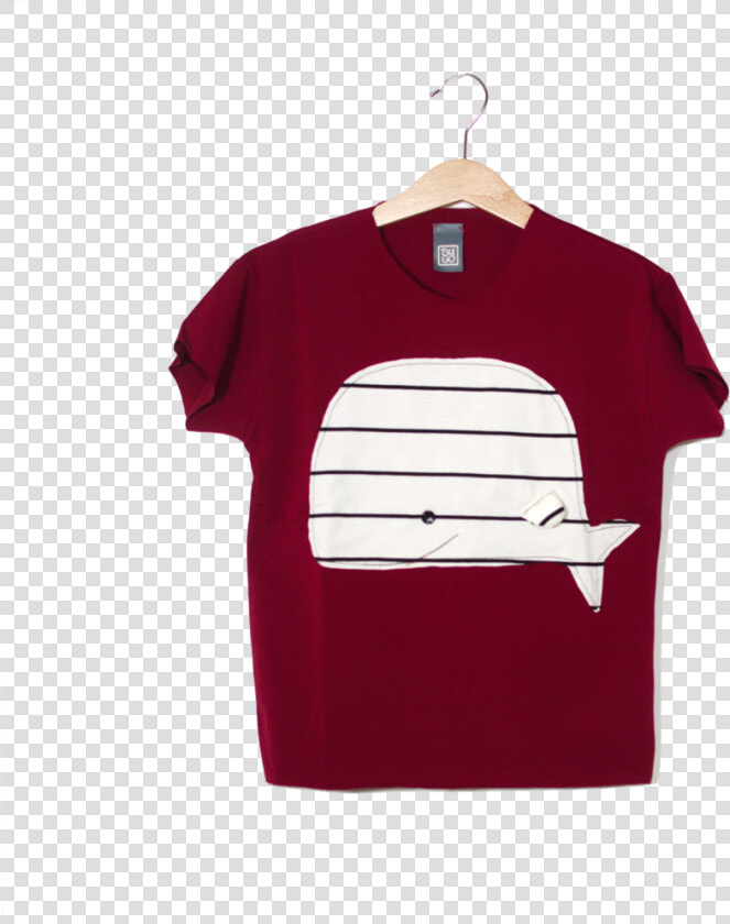 T Shirt Rossa Balena Bimbo  HD Png DownloadTransparent PNG