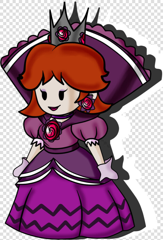 Nintendo Fanon Wiki   Shadow Queen Paper Rosalina  HD Png DownloadTransparent PNG