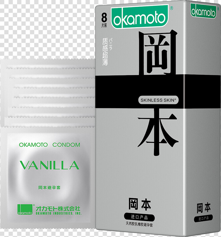 Okamoto Ultra thin Condoms Are Available In Skin Texture   Okamoto Skinless Skin  HD Png DownloadTransparent PNG