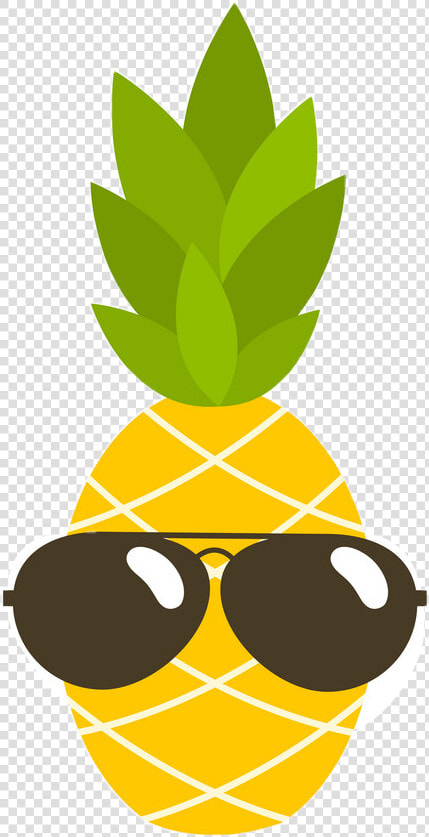  pineapplechallenge  sticker  sunglasses  fruit  pineapple🍍   Pine Cone Logo Cartoon  HD Png DownloadTransparent PNG