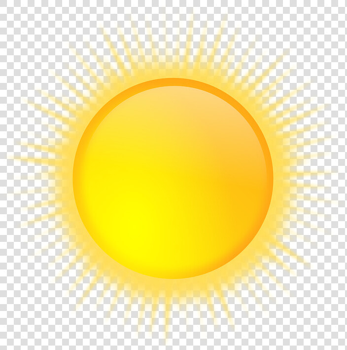 Sun  Sunny  Weather  Sunshine  Yellow  Forecast   Sinar Matahari Vektor Png  Transparent PngTransparent PNG