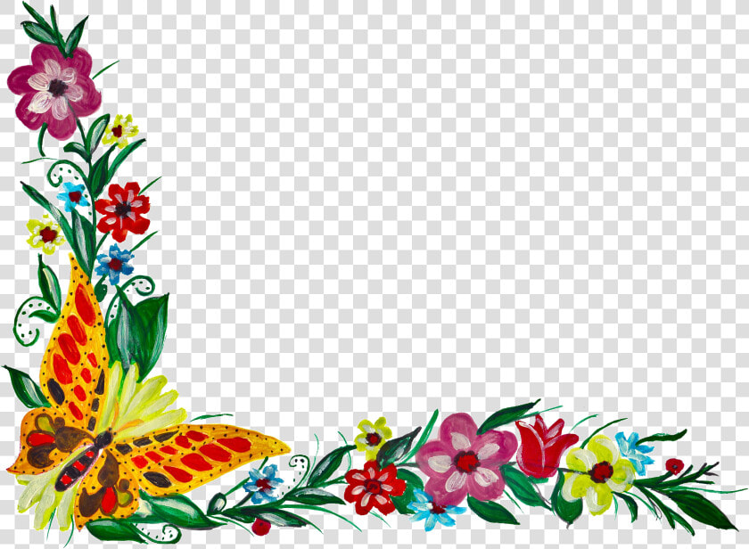 Floral Design Portable Network Graphics Flower Bouquet   Transparent Flower Corner Png  Png DownloadTransparent PNG