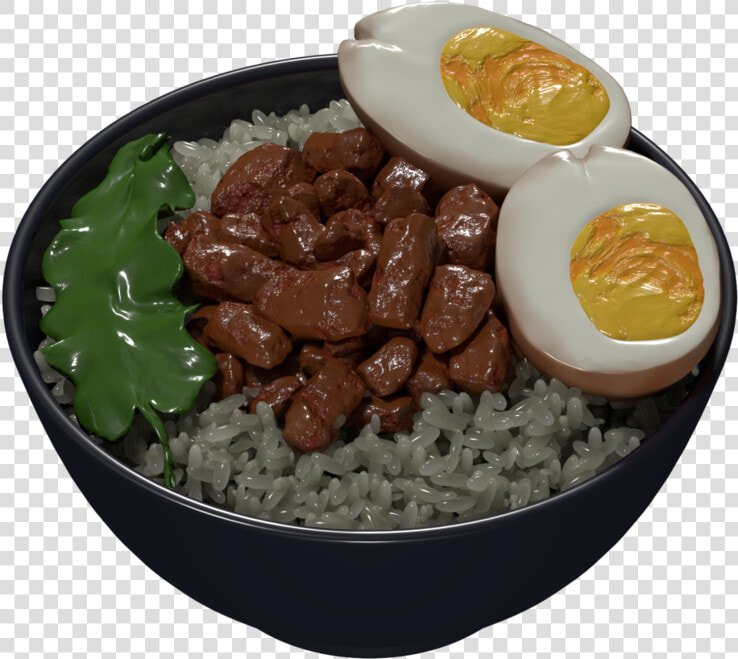 Pork  amp  Rice   Boiled Egg  HD Png DownloadTransparent PNG