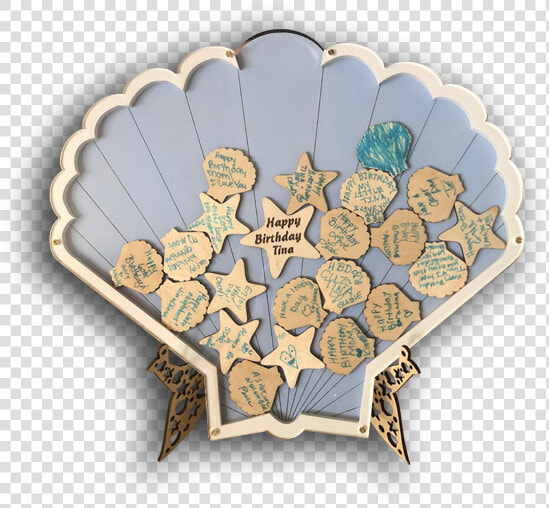 Seashell Alternate Guestbook Made To Order   Guestbook  HD Png DownloadTransparent PNG