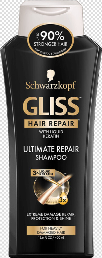 Gliss Us Ultimate Repair Shampoo   Schwarzkopf Shampoo And Conditioner  HD Png DownloadTransparent PNG