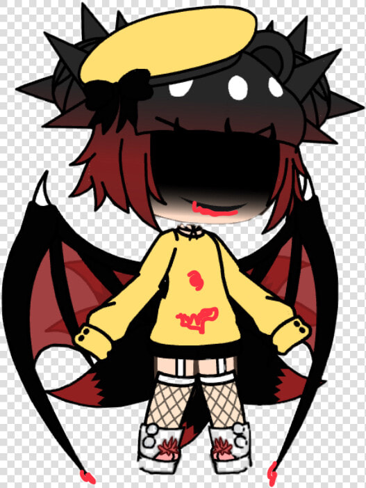  gacha  evil  blood  freetoedit   Mean Girl Gacha Life Characters  HD Png DownloadTransparent PNG