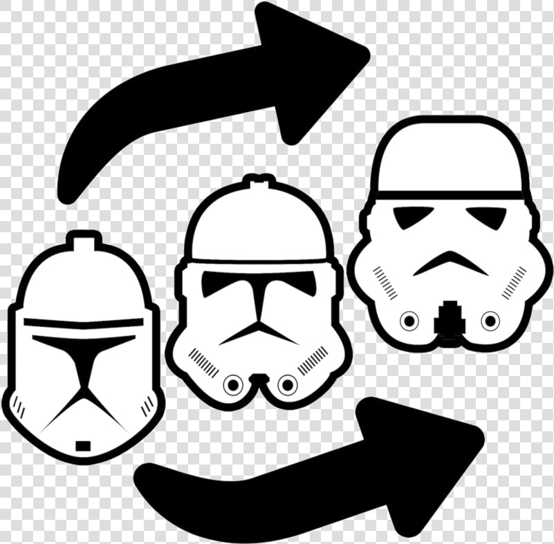 Stormtrooper Built To Last Vs Clone Trooper Clipart   Stormtrooper Vs Clone Trooper  HD Png DownloadTransparent PNG