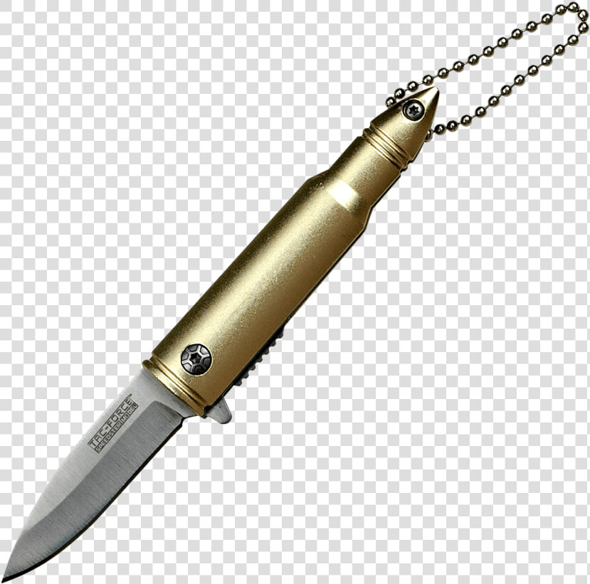 Tac force Bullet Style Spring Assisted Knife   Hunting Knife  HD Png DownloadTransparent PNG