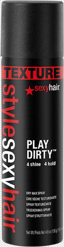 Sexy Hair Style Sexy Hair Play Dirty   Cosmetics  HD Png DownloadTransparent PNG