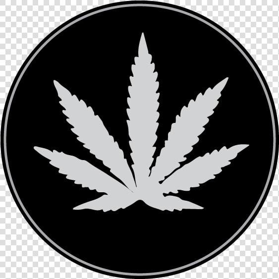 Plantillas Hoja De Marihuana   Png Download   White Weed Leaf Black Background  Transparent PngTransparent PNG