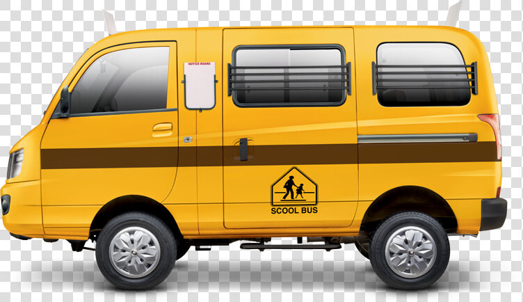 Mahindra Supro In School Bus   Price Mahindra E Rickshaw  HD Png DownloadTransparent PNG