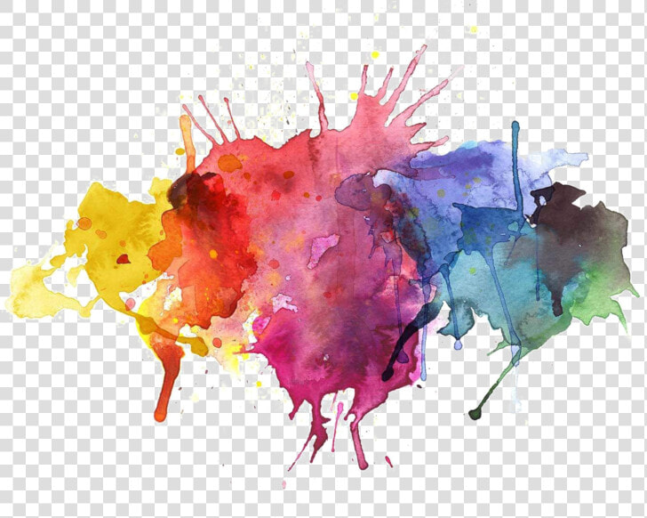 Abstract Watercolor Transparent Images Png   Rainbow Watercolor Splash Png  Png DownloadTransparent PNG