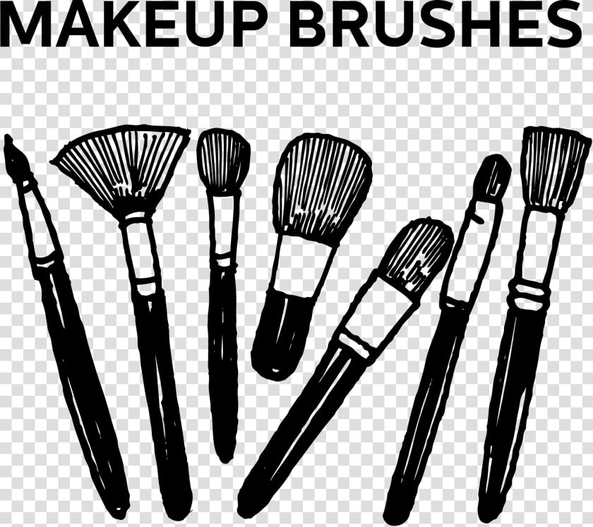 Good Makeup Brushes Vs Bad Makeup Brushes   Make Up Brush Free Vector  HD Png DownloadTransparent PNG