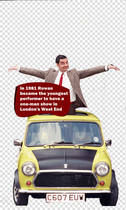 Mister Bean Mini Cooper  HD Png DownloadTransparent PNG