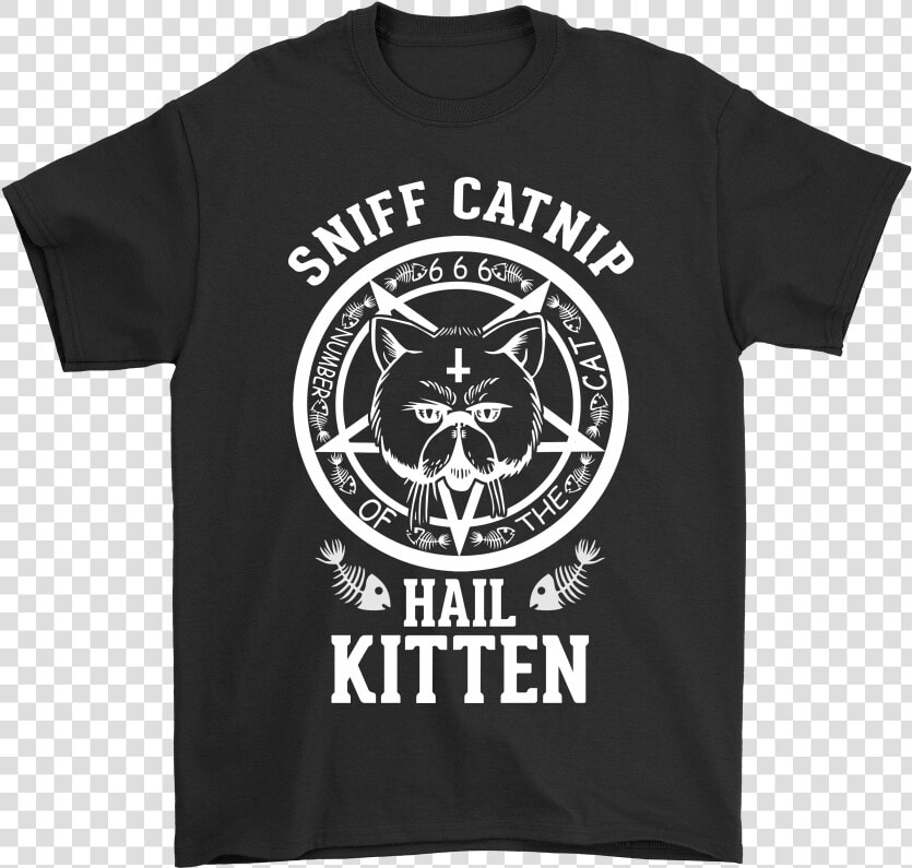 Sniff Catnip Hail Kitten Number Of The Cats 666 Shirts   Koninklijke Nederlandse Baseball En Softball Bond  HD Png DownloadTransparent PNG