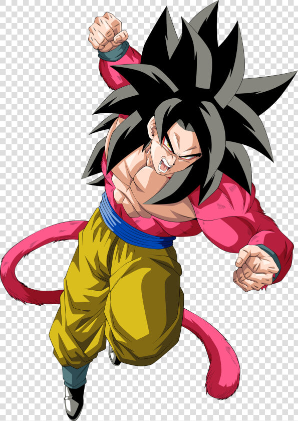 Goku Super Saiyajin 4  HD Png DownloadTransparent PNG