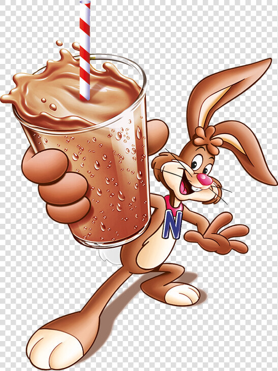 Nesquik Chocolate Milk Bunny  HD Png DownloadTransparent PNG