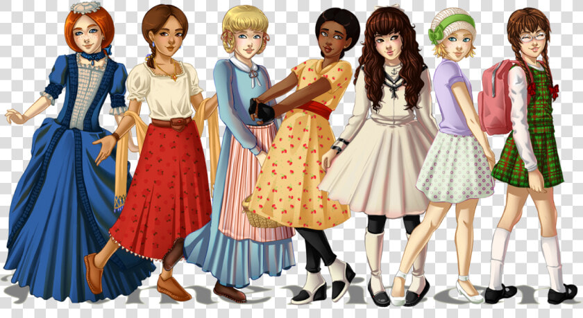 Junior Doll Club Program On American Girl Dolls   American Girl Book Characters  HD Png DownloadTransparent PNG