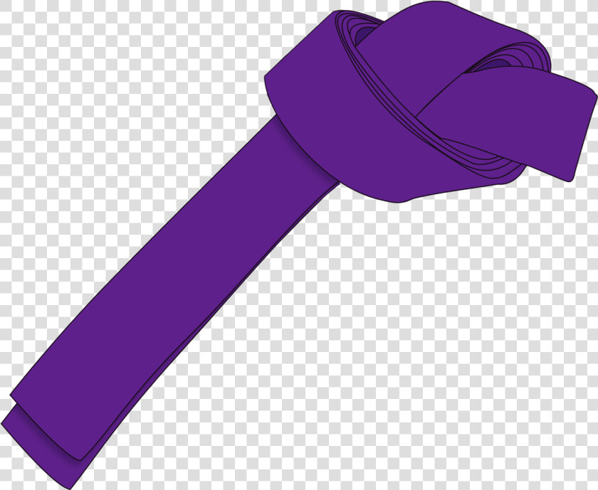 Ichf Purple Belt 6th Gup Large   Martial Arts Belts Vector  HD Png DownloadTransparent PNG