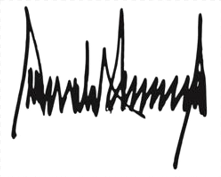 Donald Trump Signature Png   Neiman Marcus Signature  Transparent PngTransparent PNG