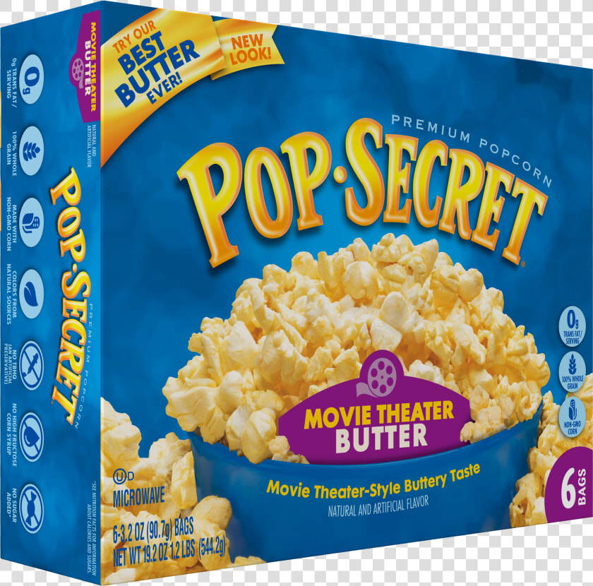 Transparent Movie Popcorn Png   Pop Secret Caramel Popcorn  Png DownloadTransparent PNG