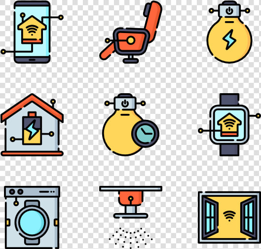 Smart House   Manufacturing Color Icon Png  Transparent PngTransparent PNG