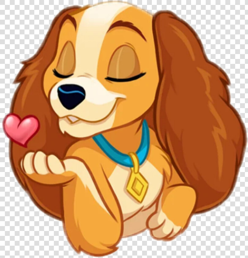  lady  tramp  ladyandthetramp  hearts  love   Transparent Lady Lady And The Tramp  HD Png DownloadTransparent PNG