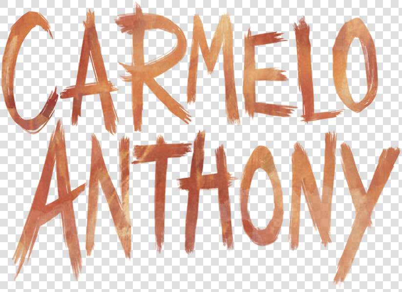 Carmelo Anthony   Calligraphy  HD Png DownloadTransparent PNG