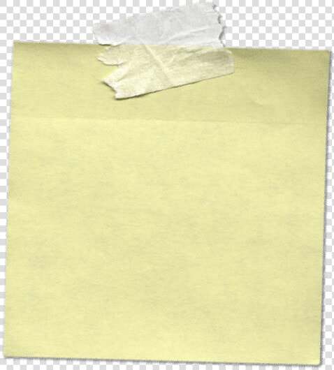 Sticky Note With Tape   Sticky Note  HD Png DownloadTransparent PNG