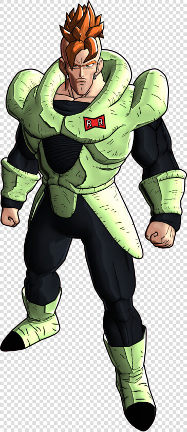 Android 16 Png   Dragon Ball Fighterz Android 16 Png  Transparent PngTransparent PNG