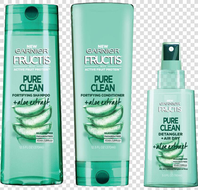 Pure Clean Plus Aloe Extract Garnier Fructis  HD Png DownloadTransparent PNG