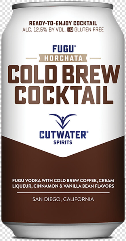 Cutwater Fugu Horchata Cold Brew   Cutwater Horchata Cold Brew  HD Png DownloadTransparent PNG